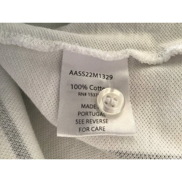 ARTHUR ASHE 1975 TENNIS BLACK WHITE CHECK POLO MEN’S SIZE XXL NEW - Picture 5 of 5